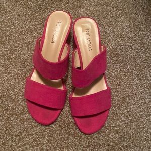 Top moda Hot pink heels